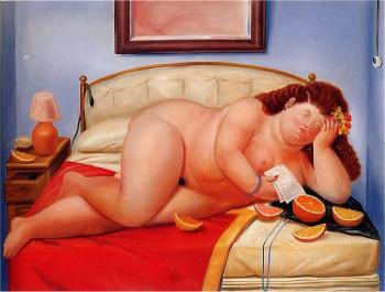Fernando Botero : The Letter